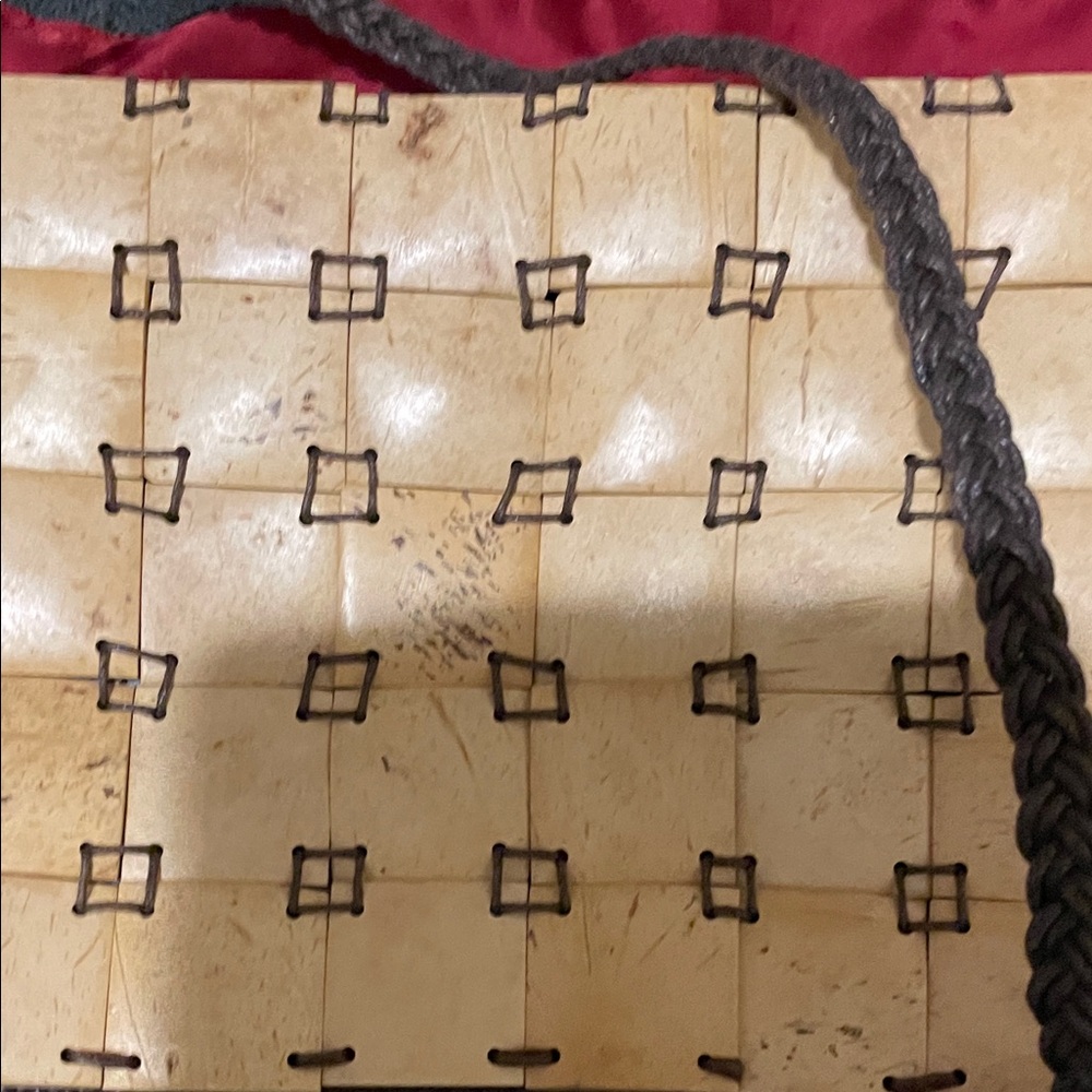 Source Unknown Tan and Brown Patterned Shoulder Bag - Picture 7 of 10